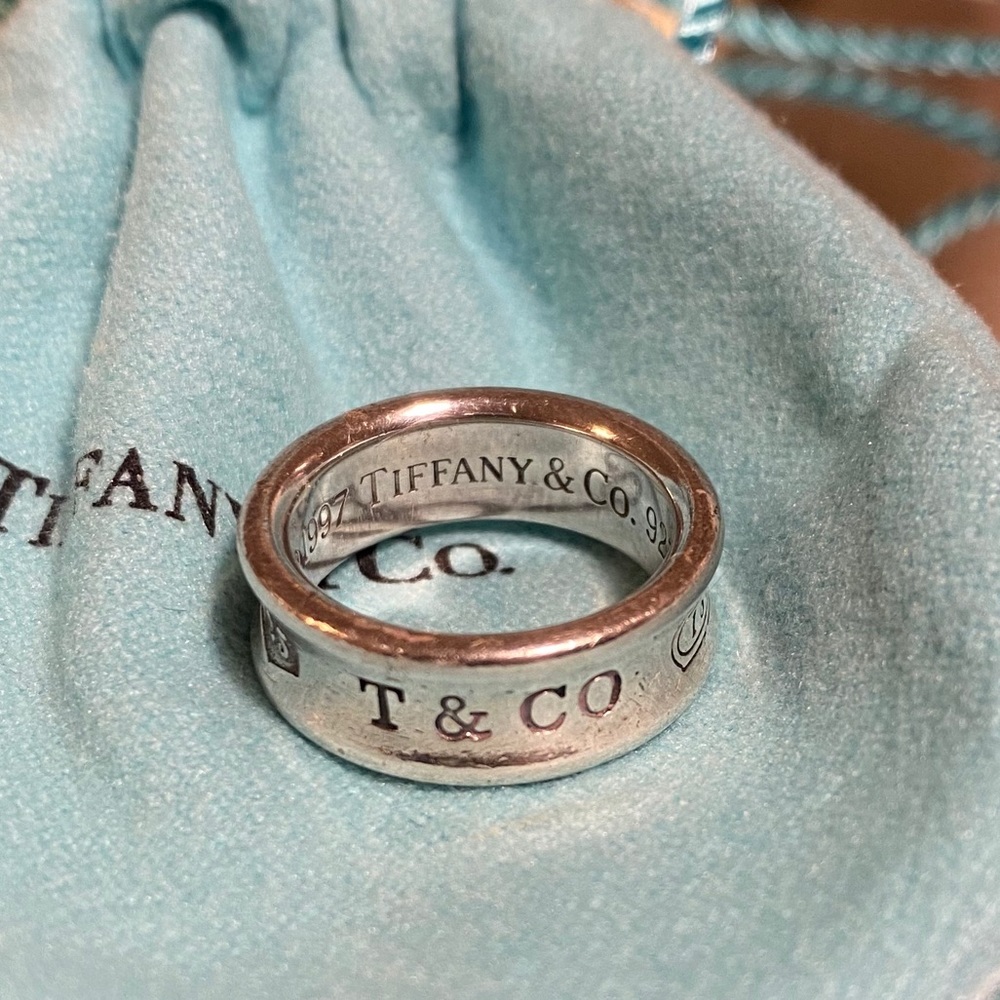 ⚡️SALE⚡️Tiffany & Co. 1837 Sterling Silver Ring - Picture 8 of 9